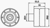 TIMING IDLER NISSAN PATROL  RD28 , TD42