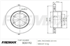 BRAKE DISC REAR EACH BD-0192