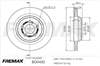 BRAKE ROTOR VENTED PAIR REAR BD-0420