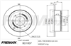 BRAKE DISC REAR PAIR BD-1007