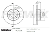 BRAKE DISC FRONT PAIR BD-1008