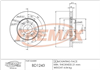 BRAKE DISC FRONT PAIR HONDA ACCORD (CK) 2.2L 1997- BD-1243