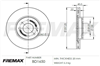 BRAKE ROTOR VENTED PAIR FRONT BD-1650