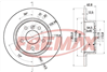 BRAKE DISC REAR PAIR BD-2004