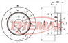 BRAKE ROTOR SOLID PAIR REAR BD-2113