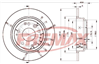 BRAKE ROTOR SOLID PAIR REAR BD-2469