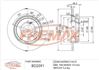 BRAKE ROTOR SOLID EACH REAR BD-2591