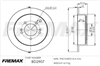 BRAKE DISC REAR PAIR BD-2907