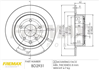 BRAKE DISC REAR PAIR BD-2931