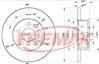 BRAKE ROTOR SOLID PAIR FRONT BD-3012