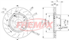 BRAKE ROTOR VENTED PAIR FRONT BD-3054