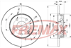 BRAKE ROTOR SOLID PAIR FRONT BD-3180