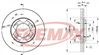 BRAKE DISC FRONT PAIR BD-3261