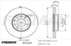 BRAKE DISC FRONT PAIR BD-3269