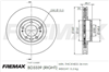 BRAKE ROTOR VENTED EACH FRONT BD-3339