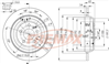 BRAKE ROTOR SOLID PAIR REAR BD-3508