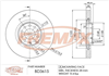 BRAKE ROTOR VENTED EACH FRONT BD-3615