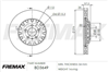 BRAKE DISC FRONT EACH AUDI Q7 (4M) 3.0TDI 08/2015- BD-3649