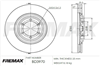 BRAKE DISC FRONT PAIR BD-3970