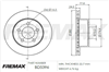 BRAKE DISC FRONT EACH BD-5396