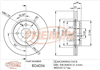 BRAKE DISC FRONT PAIR BD-6036