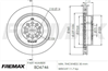 BRAKE DISC FRONT EACH BD-6746