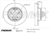 BRAKE DISC REAR PAIR BD-6775