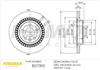 BRAKE DISC REAR PAIR VOLVO XC60 2012- BD-7305