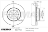 BRAKE DISC FRONT PAIR BD-7704