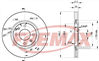 BRAKE DISC FRONT PAIR BD-7810