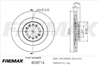 BRAKE DISC FRONT PAIR MITSUBISHI PAJERO II 2.2L 1990 BD-8716