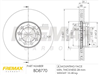 CARBON+ BRAKE ROTOR IVECO FRONT 301MM BD-8770