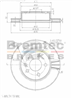 EURO-LINE BRAKE DISC ROTOR PAIR BDR10380EL