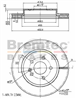 EURO-LINE BRAKE DISC ROTOR PAIR BDR13590EL