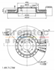 EURO-LINE BRAKE DISC ROTOR PAIR BDR16130EL