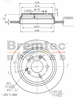 EURO-LINE HC BRAKE DISC ROTOR PAIR BDR17290ELH