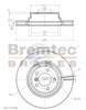 EURO-LINE BRAKE DISC ROTOR BDR17920EL