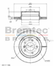 EURO-LINE BRAKE DISC ROTOR BDR18150EL