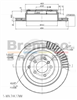 EURO-LINE BRAKE DISC ROTOR BDR19010EL