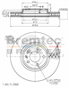 EURO-LINE HC BRAKE DISC ROTOR PAIR BDR20010ELH