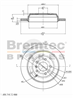 EURO-LINE BRAKE DISC ROTOR PAIR BDR20660EL