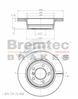 EURO-LINE HC BRAKE DISC ROTOR BDR21860ELH