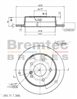 EURO-LINE BRAKE DISC ROTOR PAIR BDR7690EL