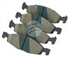 TRADE-LINE FRONT BRAKE PADS SET JEEP GRAND CHEROKEE WJ BT034TS