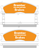 4WD BRAKE PADS SET NISSAN NAVARA HGD21 V6 BT051E