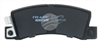 TRADE-LINE BRAKE PAD REAR SET COROLLA AE SERIES HOLDEN NOVA BT091TS