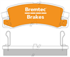 TRADE-LINE BRAKE PAD REAR SET COROLLA AE SERIES HOLDEN NOVA BT091TS