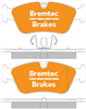 TRADELINE BRAKE PAD SET FRONT BMW 3 SERIES (E91, E92, E93) BT1021TS