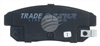 TRADE-LINE BRAKE PADS SET PEUGEOT 306 GIRLING 4 SENSORS BT1039TS