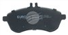 EURO-LINE BRAKE PADS SET MERCEDES C CLASS S204 C200&220 BT1078ELC